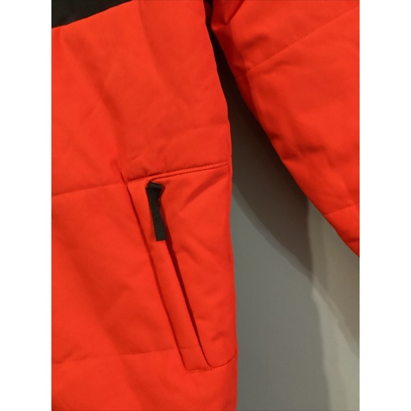 Spyder Boys Youth Ward Jacket Volcano Red Black Grey XL NWT 225009 Winter Coat - Picture 3 of 9